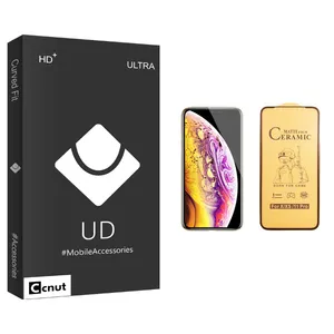 Coconut UD Black Ceramics Screen Protector For Apple iPhone XS