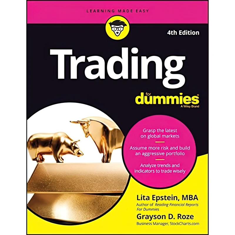کتاب Trading For Dummies اثر Grayson D. Roze and Lita Epstein انتشارات Wiley India