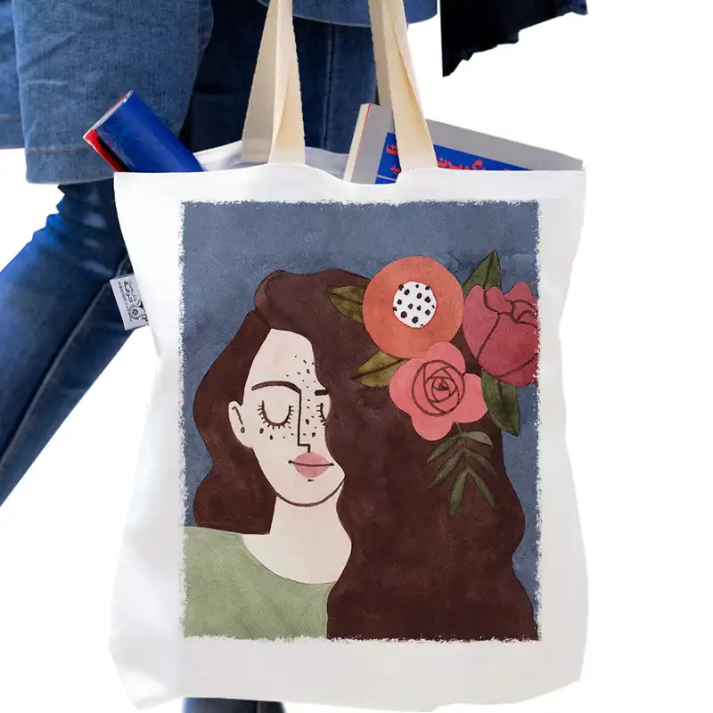 ساک خرید ترمه طراحان ایده مدل نماد ماه شهریور کد sm06