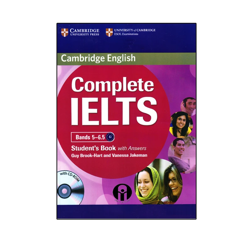 کتاب Complete IELTS Bands 5-6.5 B2 اثر Guy Brook-Hart And Vanessa Jakeman انتشارات الوندپویان