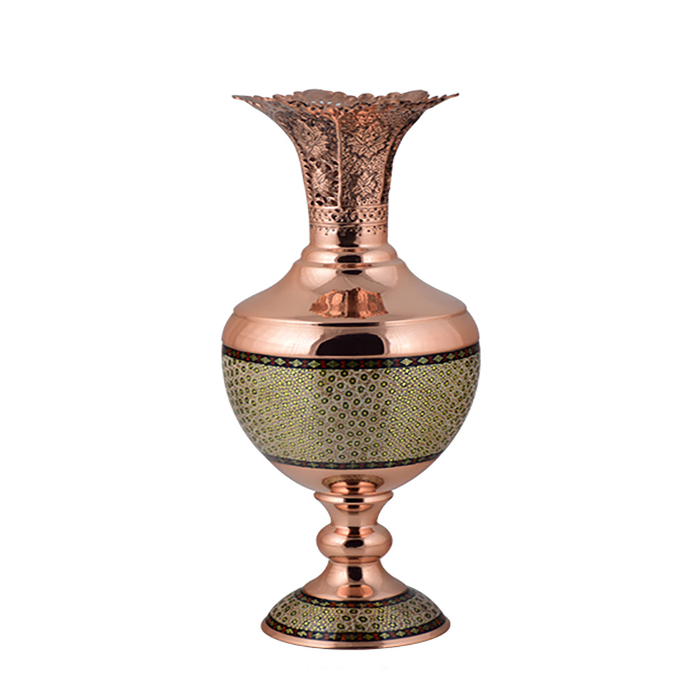 گلدان خاتم کاری کد K069