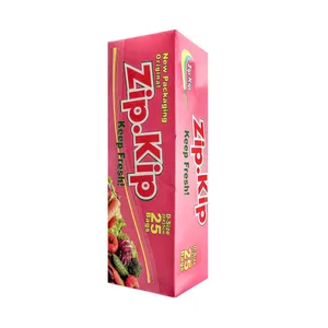 کیسه زیپ دار زیپ کیپ مدل D بسته 25 عددی