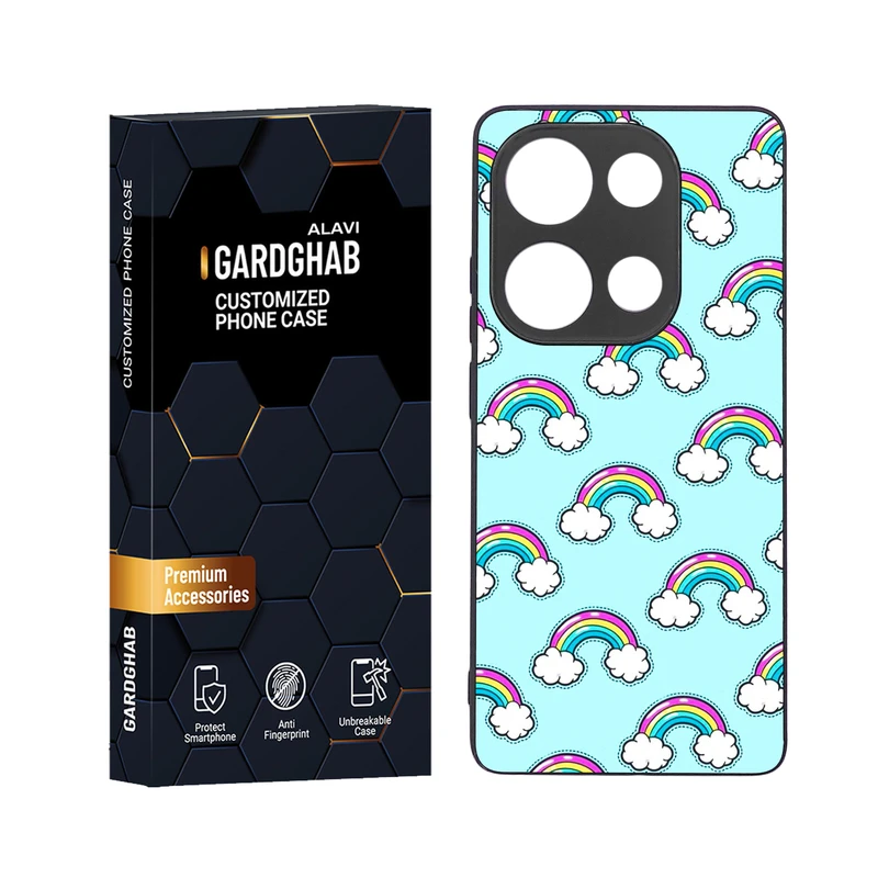 کاور گارد قاب علوی مدل دور ژله ای مناسب برای گوشی موبایل شیائومی Poco M6 Pro 4G