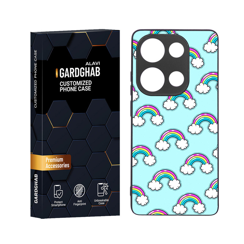 کاور گارد قاب علوی مدل دور ژله ای مناسب برای گوشی موبایل شیائومی Poco M6 Pro 4G