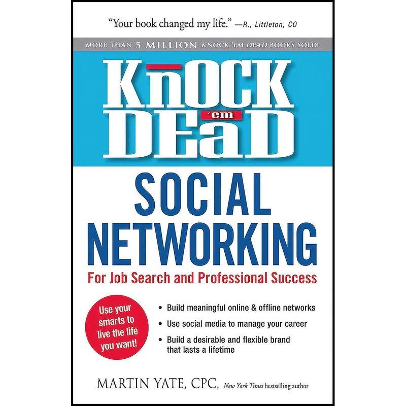 کتاب Knock 'em Dead Social Networking اثر Martin Yate انتشارات Adams Media