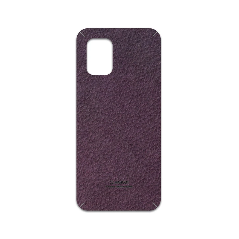 برچسب پوششی ماهوت مدل Purple-Leather مناسب برای گوشی موبایل شیائومی Mi 10 Lite 5G