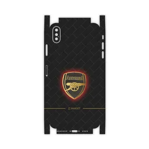 MAHOOT Arsenal-FC-FullSkin Cover Sticker for Apple iPhone Xs Max