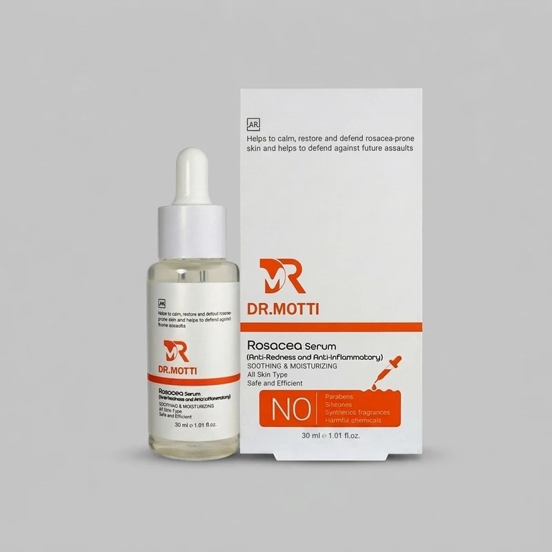 سرم ضد قرمزی پوست دکتر متی مدل Rosacea حجم 30 میلی لیتر