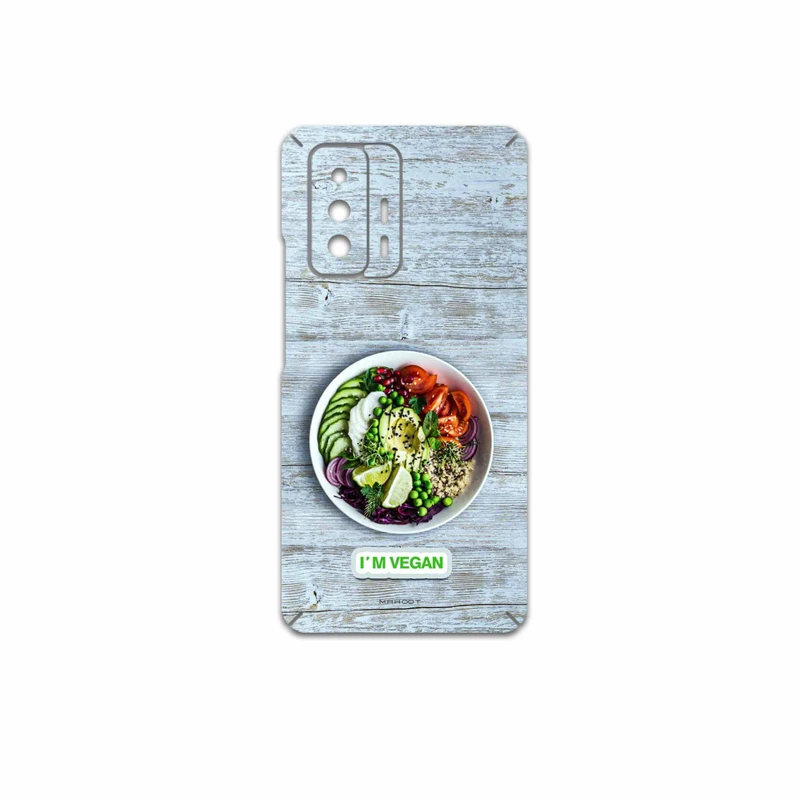 برچسب پوششی ماهوت مدل I m-vegan مناسب برای گوشی موبایل شیائومی 11T