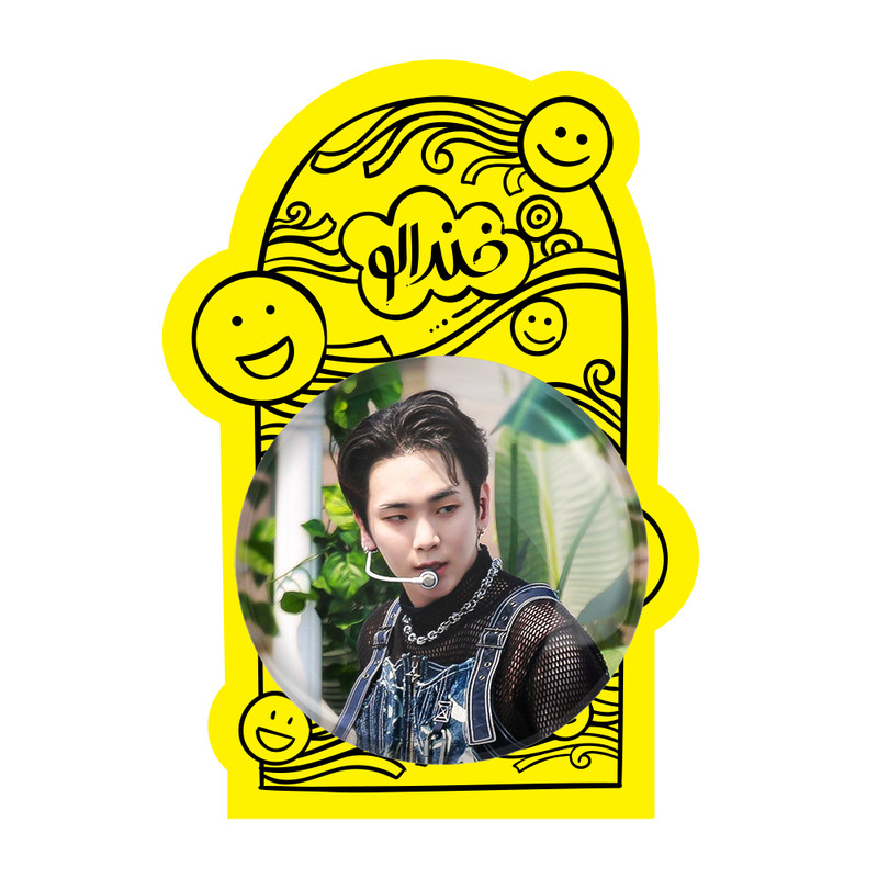 آینه جیبی خندالو طرح کی گروه شاینی مدل تاشو کد 21332