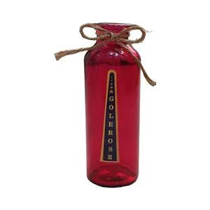 گلدان دکوری مدل شیشه ای طرح ساحل