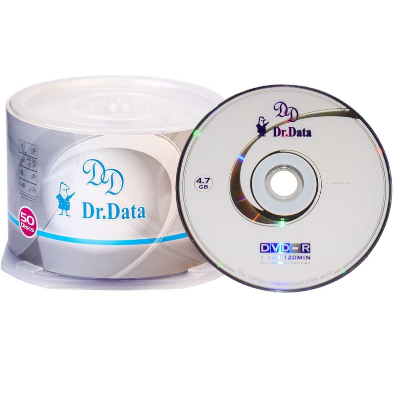 دی وی دی خام دکتر دیتا مدل DVD-R بسته 50 عددی