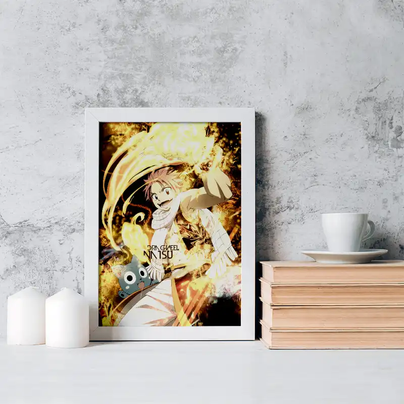 تابلو خندالو مدل ناتسو انیمه فری تیل کد 16527