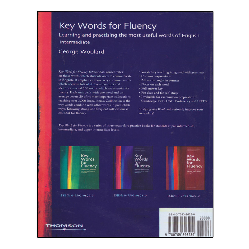 کتاب Key Words for Fluency Intermediate اثر Gorge Woolard انتشارات آرماندیس