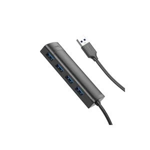 هاب 4 پورت  3.0 USB هوکو مدل HB41 4IN1 طول 0.2 متر