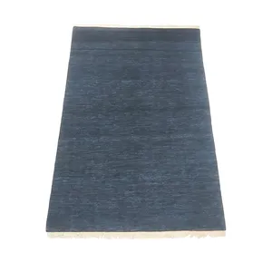 گبه بختیاری شش متری مدل ابرش زمینه سورمه ای