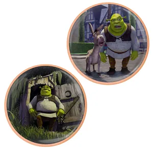 تراش مدل مخزن دار طرح کارتون شرک و خر شرک کد S11249-252 بسته دو عددی