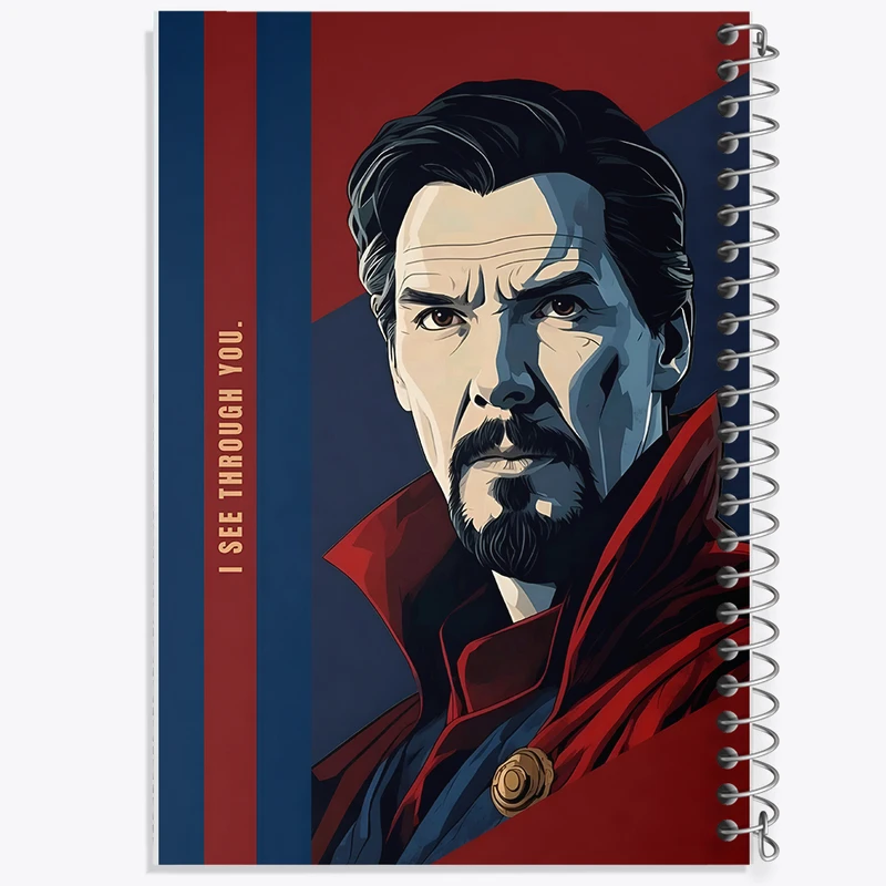دفتر مشق 100 برگ خندالو طرح دکتر استرنج مارول (Marvel) کد N3472