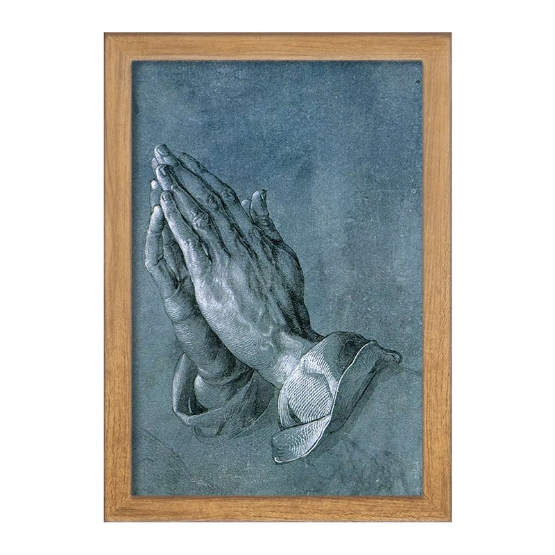 تابلو خندالو مدل دستان نیایشگرآلبرشت دورر کد 36831