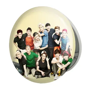 آینه جیبی خندالو طرح گروه اکسو EXO مدل تاشو کد 13660 