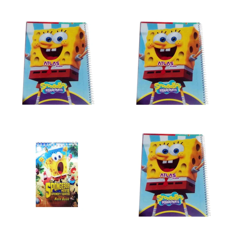 دفتر مدل باب اسفنجی کد 5 مجموعه 4 عددی