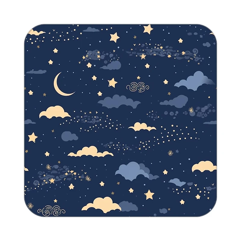 زیر لیوانی کاکتی طرح ماه و ستاره مدل mp53219