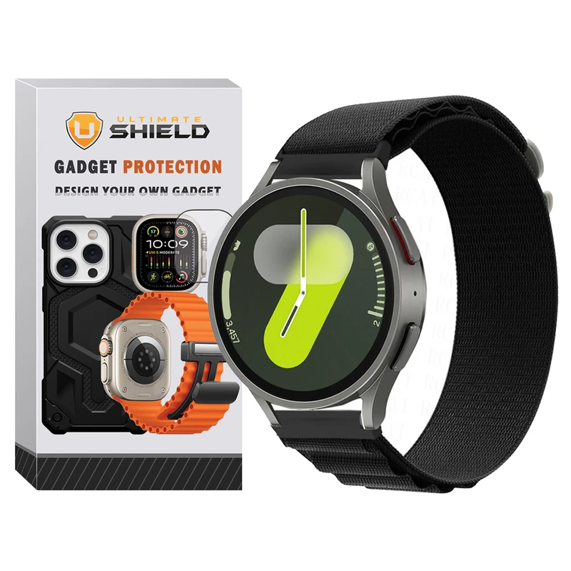 بند آلتیمیت شیلد مدل Alpine UL مناسب برای ساعت هوشمند سامسونگ Galaxy Watch 7 44mm / Galaxy Watch 7 40mm / Galaxy Watch FE