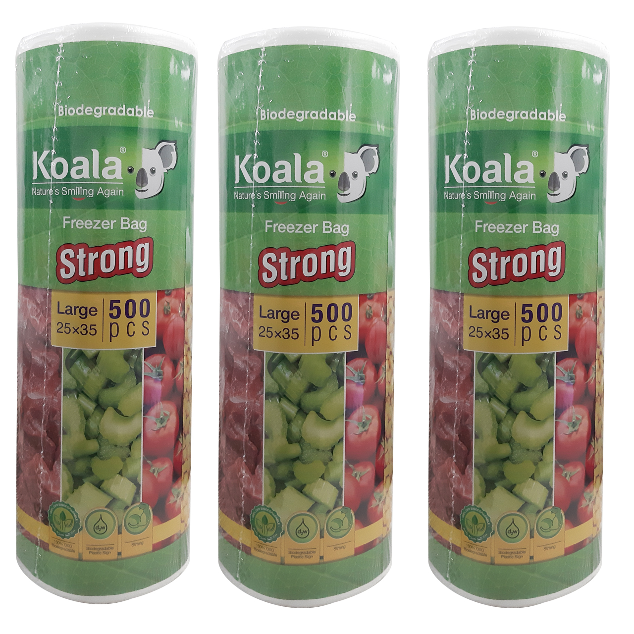 کیسه فریزر کوالا مدل strong بسته 3 عددی