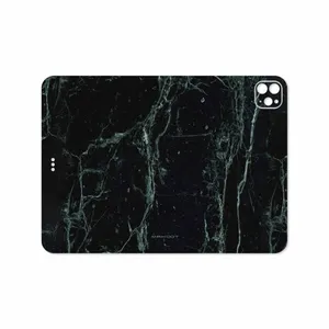 MAHOOT Graphite-Green-Marble Cover Sticker for Apple iPad Pro 11 GEN 2 2020 A2068