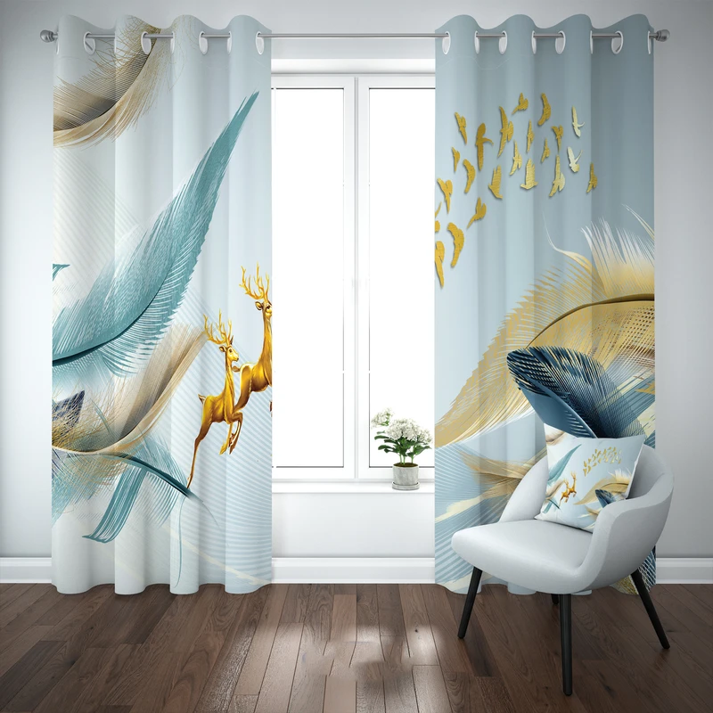 پرده مدل b2585 سایز 140×280 سانتی متر