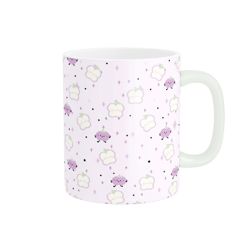 ماگ پاد آفرین مدل فانتزی سیب بامزه کد356