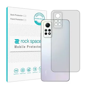 Transparent Rockspace HyGEL model phone back protector suitable for Xiaomi Redmi Note12 Pro 4G mobile phone