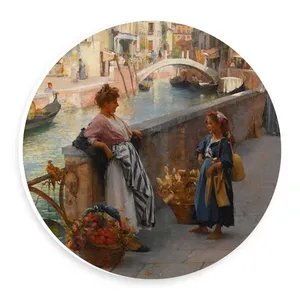 دیوارکوب طرح پیاده رویی در ونیز مدل wtb384