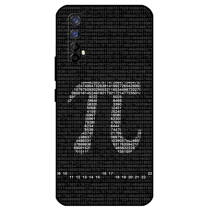 کاور مگافون طرح عدد پی مدل 7240 مناسب برای گوشی موبایل ریلمی 7