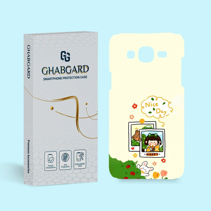 کاور قاب گارد مدل دخترانه مناسب برای گوشی موبایل سامسونگ Galaxy J5 2015 / J500