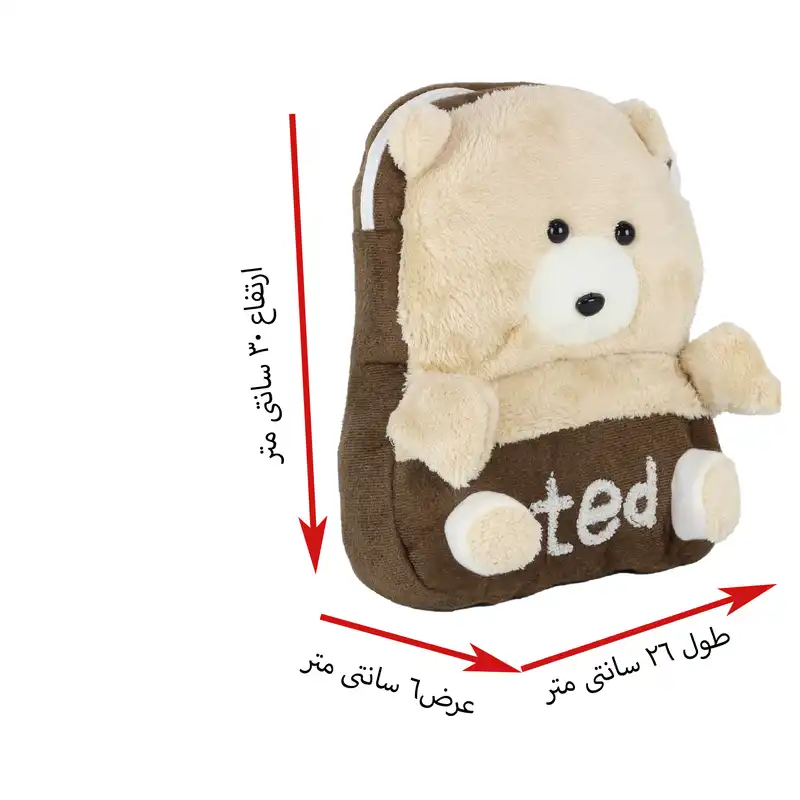 کوله پشتی کودک مدل RO61 طرح تد