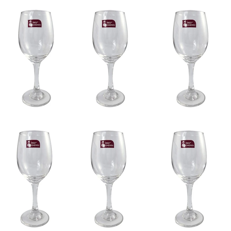 لیوان رد چری مدل GOBLET کد 1369n بسته شش عددی 