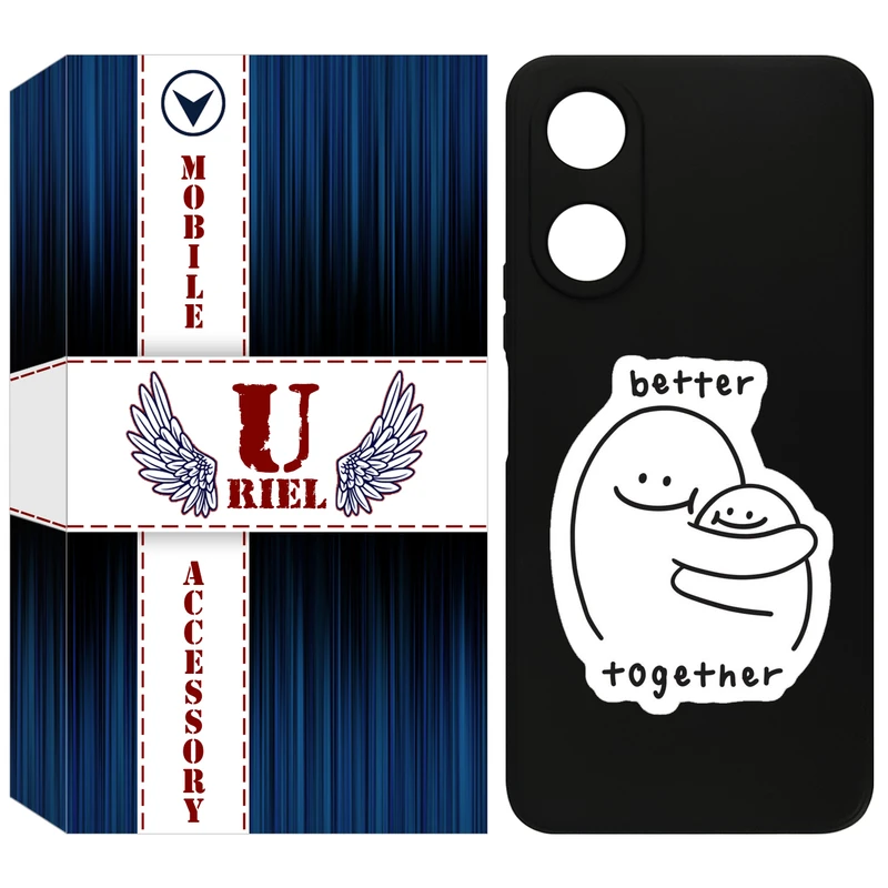 کاور یوریل مدل KSH کد 90 طرح Together مناسب برای گوشی موبایل آنر X5 Plus