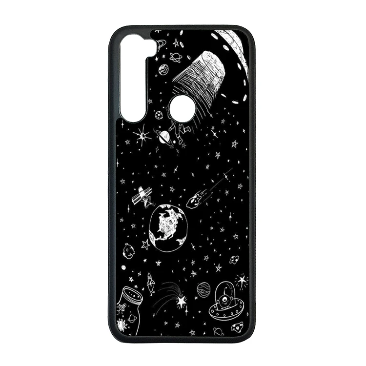 کاور گالری وبفر طرح کهکشان مناسب برای گوشی موبایل شیائومی redmi note 8