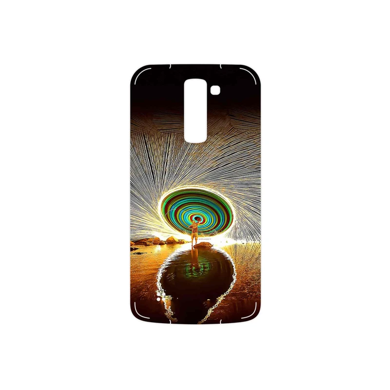 برچسب پوششی ماهوت مدل Night Light Fountain مناسب برای گوشی موبایل ال جی K10