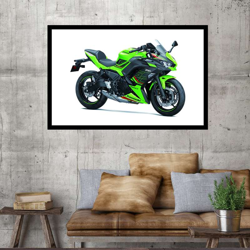 تابلو نوری بکلیت طرح موتور سیکلت Kawasaki مدل B-MO2077 تابلو نوری بکلیت طرح موتور سیکلت Kawasaki مدل B-MO2077
