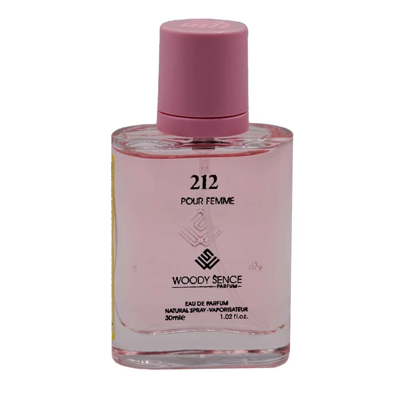 عطر جیبی زنانه برند وودی سنس مدل 212 حجم 30 میلی لیتر
