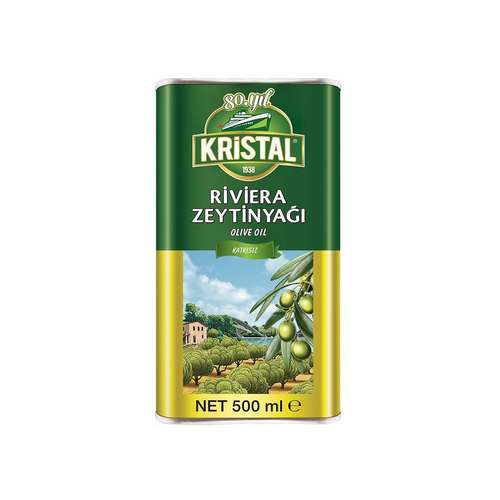روغن زیتون کریستال - 0.5 لیتر