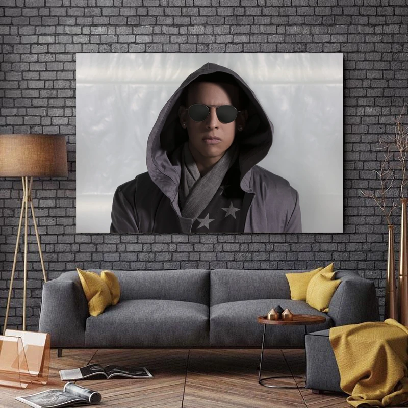 تابلو شاسی طرح بزرگان موسیقی مدل Daddy Yankee کد A300