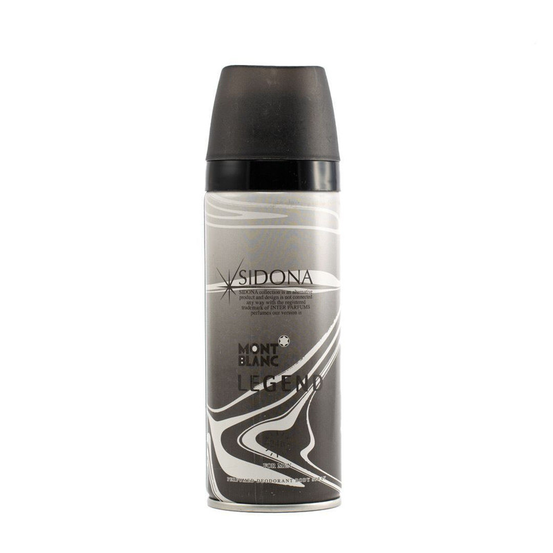 اسپری خوشبو کننده بدن مردانه سیدونا مدل Mont Blanc Legend حجم 200 میلی لیتر