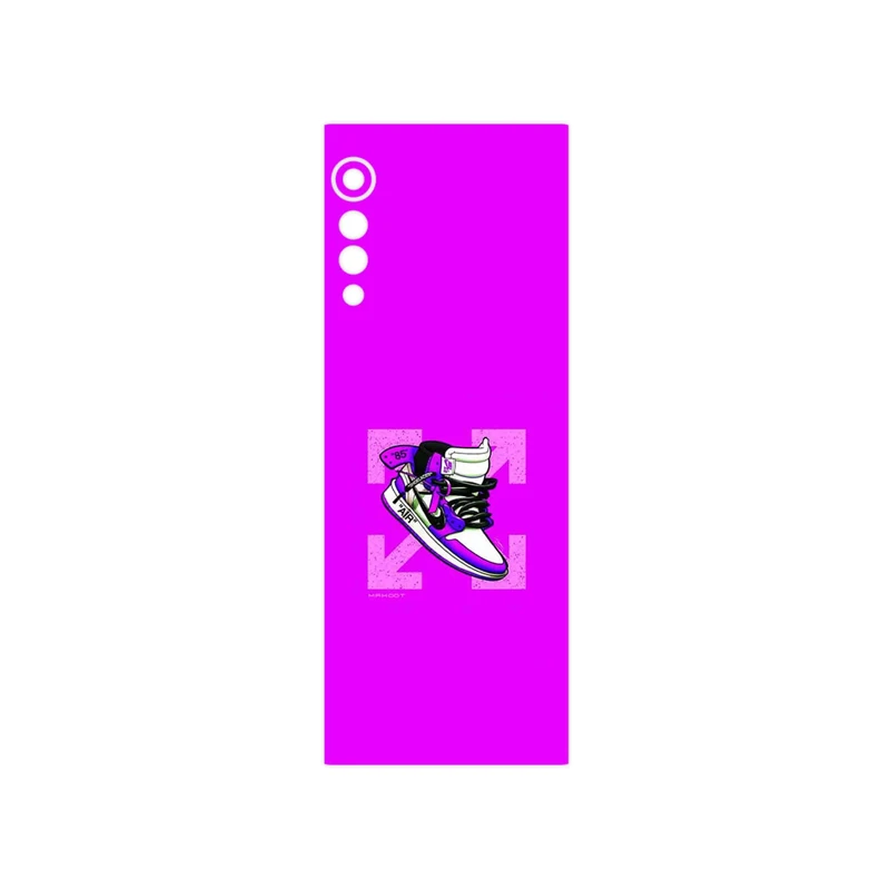برچسب پوششی ماهوت مدل Nike Air Sneaker Digital Art مناسب برای گوشی موبایل ال جی Velvet 5G