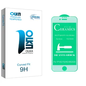Cooling Olka glass Ceramics Screen Protector For Apple Iphone SE 2020 / 6 / 6S / 7 / 8