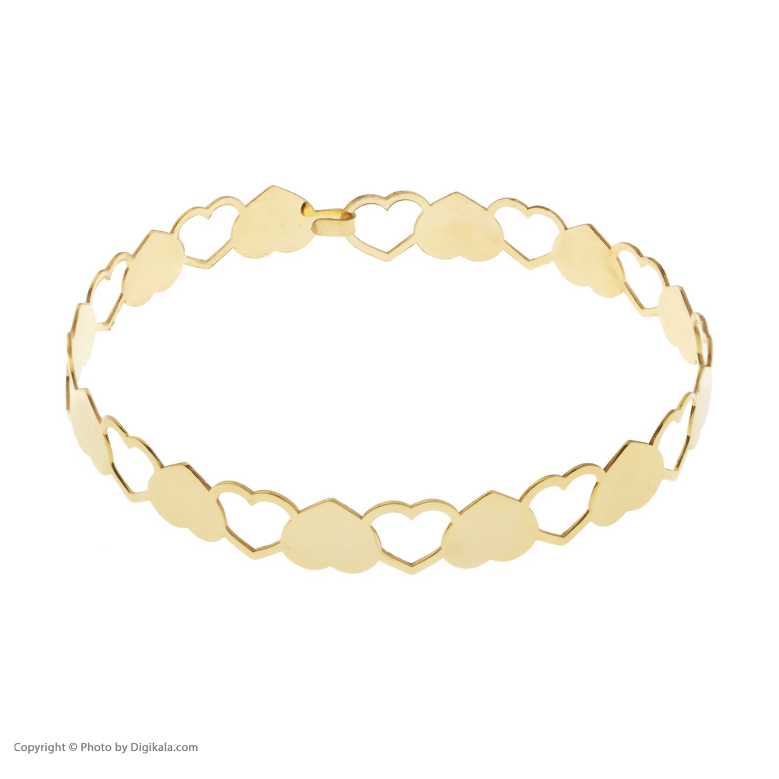 دستبند طلا 18 عیار زنانه کانیار گالری مدل B33 -  - 2