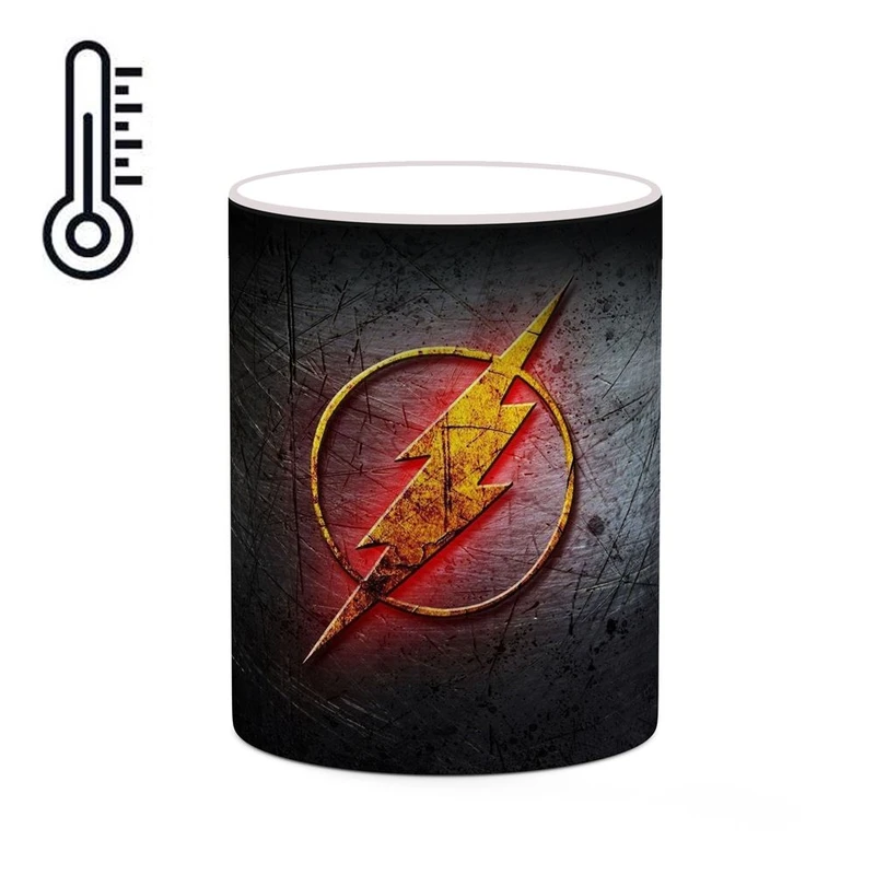 ماگ حرارتی کاکتی مدل فلش The Flash کد mgh40133