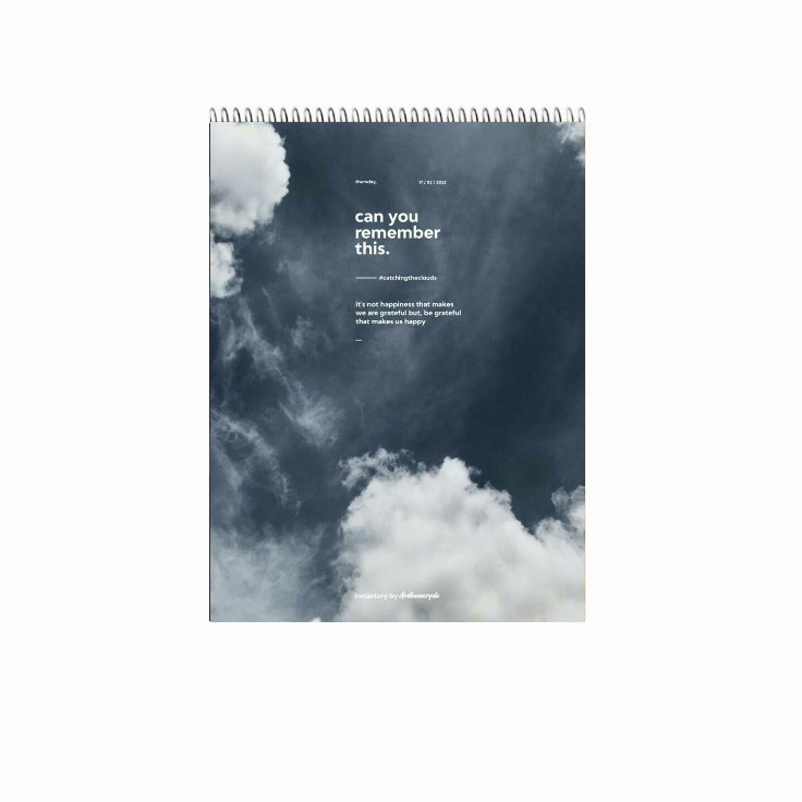 دفتر شطرنجی 100 برگ طرح Remember